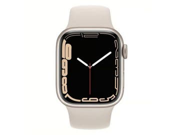 Apple Watch Series 7 - Refurbished - 45mm - Starlight, Verzenden, Nieuw, Apple