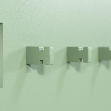 Spinder Design Tetromino wandkapstok - dusty green, Huis en Inrichting, Woonaccessoires | Kapstokken, Verzenden, Nieuw