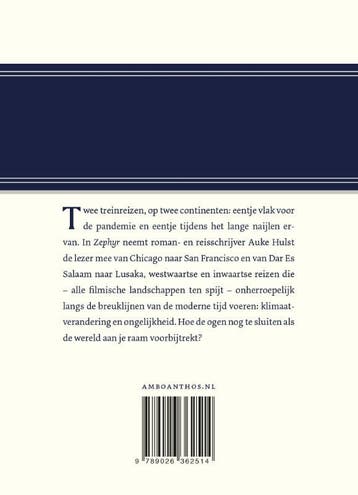 Zephyr / Spoorslag 9789026362514 Auke Hulst, Boeken, Verzenden, Zo goed als nieuw, Auke Hulst