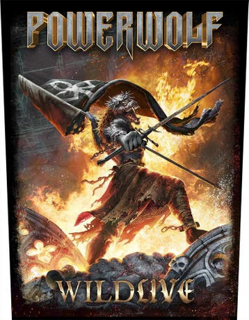 Powerwolf - Wildlife - Rugpatch officiële merchandise, Ophalen of Verzenden, Nieuw, Kleding