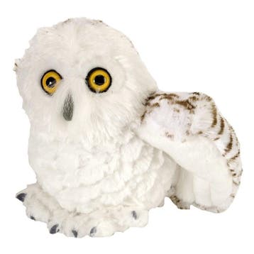 Wild Republic sneeuwuil knuffel - pluche - 15 cm - vogel, Verzenden, Nieuw