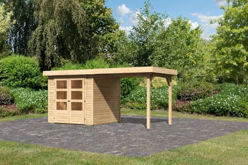 Tuinhuis Askola 2 met Overkapping 467 x 238 cm, Nieuw