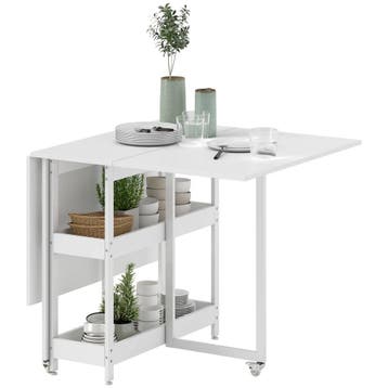 TRUUSK Opvouwbare Eettafel - Keukentafel Voor 2-4 Personen -, Huis en Inrichting, Bureaus, Verzenden, Nieuw