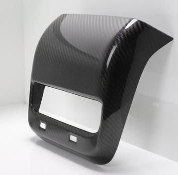 Carbon ventilatie cover Tesla Model 3, Verzenden