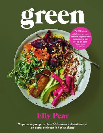 Green - Vega en vegan gerechten -  Elly Pear - 9789000371624, Boeken, Elly Pear, Gezond koken, Nieuw, Ophalen of Verzenden