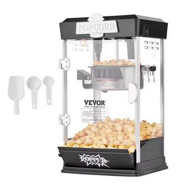 Popcorn Machine 4oz 1.5 Gallon met Verwarming en LED, Verzenden, Nieuw