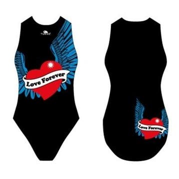 Special Made Turbo Waterpolo badpak FOREVER LOVE, Nieuw