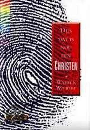 DUS DAT IS NOU EEN CHRISTEN - W. Wiersbe 9789063532888, Boeken, Verzenden, Gelezen, W. Wiersbe