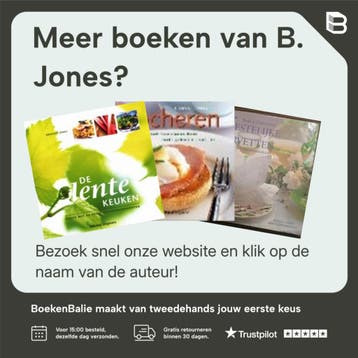 Verse pasta kookboek 9789057642265 B. Jones, Verzenden, Gelezen, B. Jones