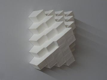 Hans Meeuwsen - Reliëf, 2026 - 92 wit minimalistisch