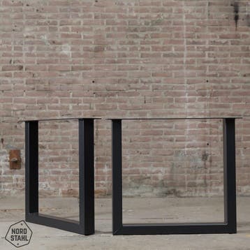 Stalen onderstel tafel - U leg - Nordstahl, Verzenden, Nieuw