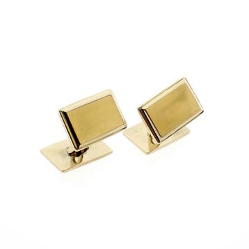Gouden manchetknopen, Sieraden, Tassen en Uiterlijk, Manchetknopen, Ophalen of Verzenden, Gebruikt, Goud