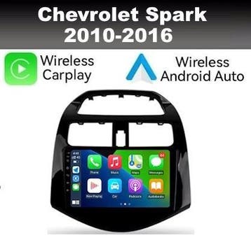 Chevrolet Spark 2010-2016 navigatie android 14 apple carplay, Ophalen of Verzenden, Nieuw