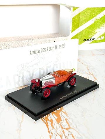 AutoCult 1:43 - Modelauto - Amilcar CGS 3 Skiff (1925), Nieuw