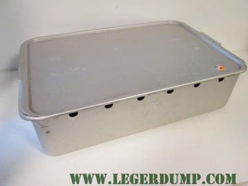 Aluminium kist met luchtgaten 63x17x40 cm (Kisten), Verzamelen, Militaria | Algemeen, Ophalen of Verzenden, Overige soorten, Overige gebieden