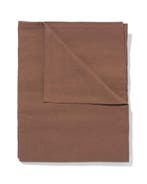 HEMA Tafelkleed 140x240cm katoen donkerbruin, Verzenden, Nieuw