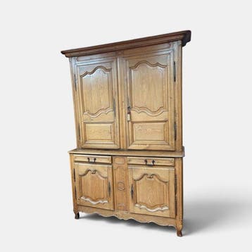 Kast - Eik - LouisXV deux corps, Antiek en Kunst