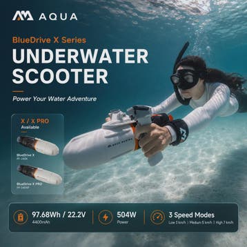 Aqua Marina BlueDrive X/X PRO Elektrische Onderwater Scooter, Verzenden, Nieuw