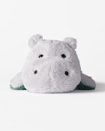 HEMA Omkeerbare knuffel 23x11x17cm krokodil-nijlpaard, Verzenden, Nieuw