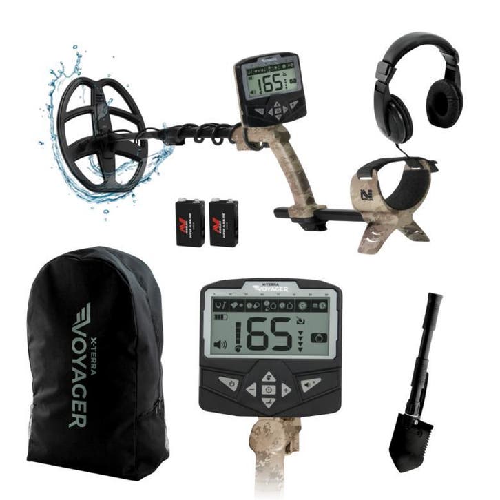 Minelab X-TERRA VOYAGER TACTICAL, Hobby en Vrije tijd, Metaaldetectors, Nieuw, Minelab, Discriminatie metaaldetectie, Instelbare gevoeligheid