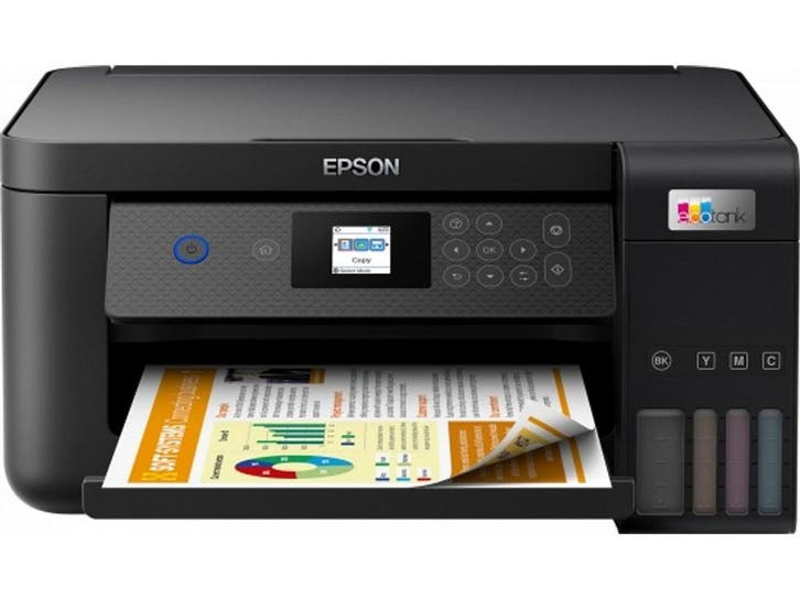 Epson EcoTank ET-2850 - A4 Inkjetprinter - Mobiel printen, Computers en Software, Printers, Zo goed als nieuw, Verzenden
