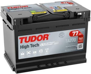 Tudor High Tech accu | TA770 | 12V 77Ah, Ophalen of Verzenden, Nieuw