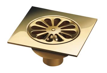 Messing Doucheput 150 x 150 mm met Sleufrooster en Stanka..., Verzenden, Nieuw in verpakking