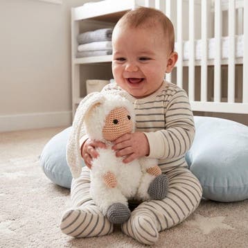 Konijn Kiki Haken - Beesie-Poppen - Haakpret Anja Toonen -, Ophalen of Verzenden, Nieuw