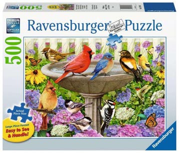 At the Birdbath Puzzel (500 XL stukjes) | Ravensburger -, Verzenden, Nieuw