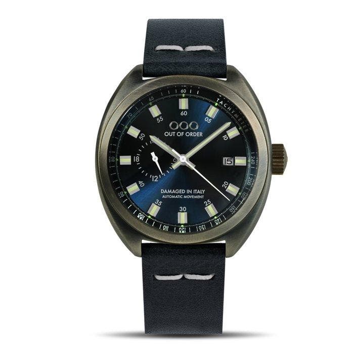Out of Order - Torpedine - OOO.001-31.BL.BL - Unisex - 2020+, Sieraden, Tassen en Uiterlijk, Horloges | Heren