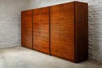 3,6 meter brede Slaapkamerset Vintage Strak 1960 Design, Gebruikt, Tweepersoons, Sixties seventies midcentury