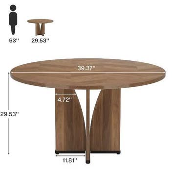 Compacte vergadertafel rond – ideaal voor overleg, Computers en Software, Laptoptafels, Verzenden, Nieuw
