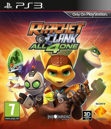 Playstation 3 Ratchet & Clank: All 4 One, Spelcomputers en Games, Games | Sony PlayStation 3, Verzenden, Zo goed als nieuw