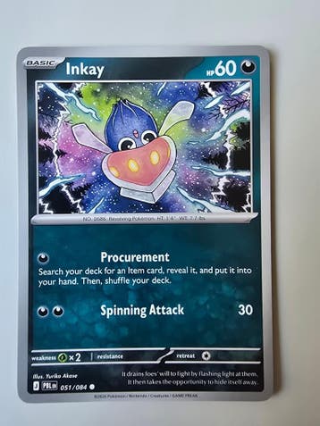 INKAY (PITCH BLACK 051/084) (TRADING CARD), Verzenden, Gebruikt