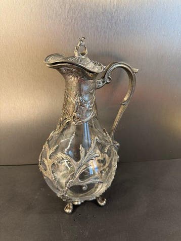 Kan - Glas, Tin - Rocaille-stijl Louis XV