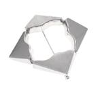 Witgouden design broche, Ophalen of Verzenden, Gebruikt, Overige kleuren, Goud