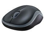 Logitech M185 Optical USB-A Zwart-Zilver Retail Wireless, Ophalen of Verzenden, Nieuw