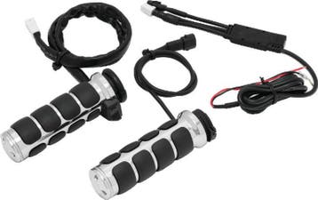 Kuryakyn Heated ISO Grips Dual Cable Chrome, Ophalen of Verzenden, Nieuw