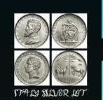 Italië. 500 Lire 1981 Virgilio & 1975 Michelangelo