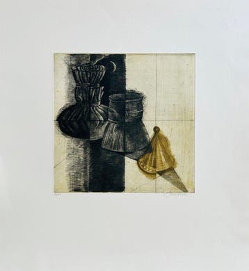 Brigitte Coudrain (1934) - Sans-titre - Eau-forte originale