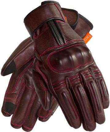 Merlin Glory D3O Heritage Rood Handschoenen, Motoren, Nieuw met kaartje, Merlin, Handschoenen, Heren