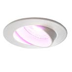 Zigbee smart Inbouwspot Wit 4.7W | Rond | 73 mm, Ophalen of Verzenden, Nieuw, Plafondspot of Wandspot, Led