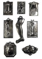 Italiaans design Votiefgeschenk (8) - Verzilverd - 20e eeuw