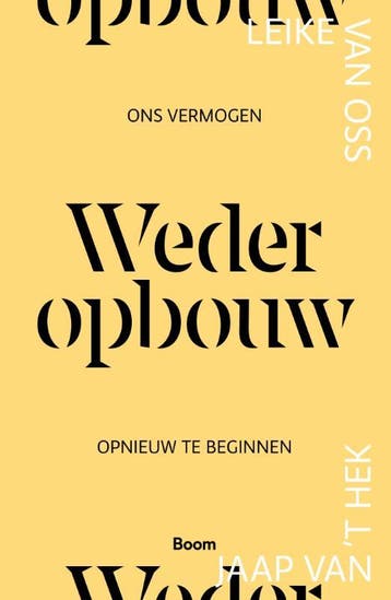 Wederopbouw | Leike Oss; Jaap Hek | Nieuw, Ophalen of Verzenden, Nieuw, Leike Oss; Jaap Hek