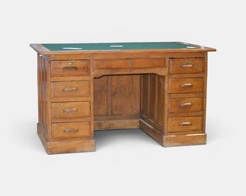 Bureau - Hout, Metaal, STOFFA - Doek vervangen