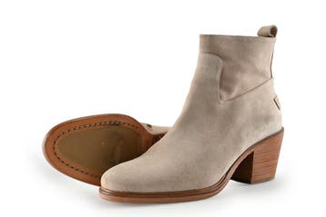 Shabbies Amsterdam Enkellaarzen in maat 38 Beige, Shabbies Amsterdam, Verzenden, Beige, Lage of Enkellaarzen