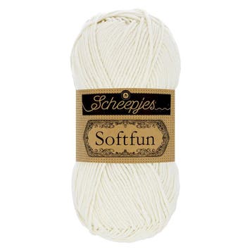 Scheepjes Softfun - 2426 Lace - Haakgaren / Breigaren, Ophalen of Verzenden, Nieuw, Breien of Haken, Wol of Garen