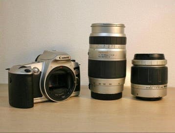 Canon EOS Kiss + Tamron 28–80mm + 70–300mm | Single lens, Nieuw