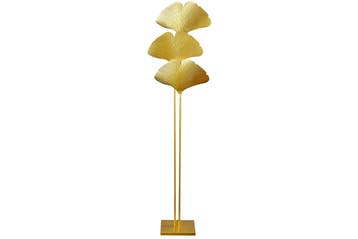 Staande lamp GINKGO 160 cm goud - 42690, Huis en Inrichting, Ophalen of Verzenden, Nieuw
