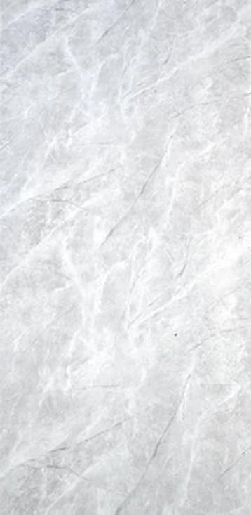 PVC wandpaneel 280x122 Scratched Light Grey Marble, Nieuw